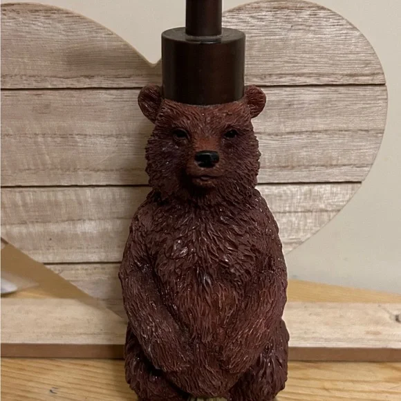 Bear Shaped Soap Dispenser - Brown - Picture 2 of 8